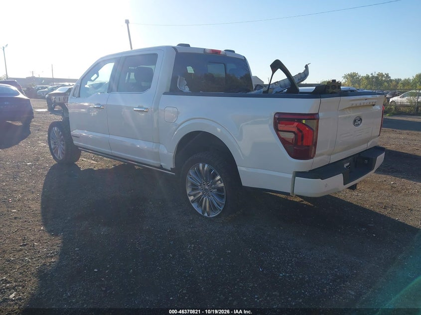 Vin: 1ftfw7ldxrfb70960, lot: 46871154, ford f-150 platinum 20243