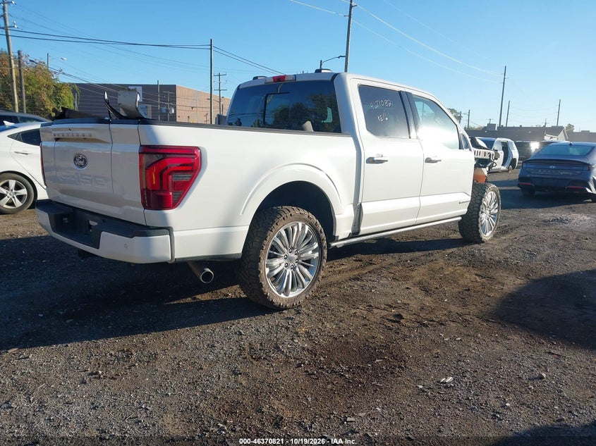Vin: 1ftfw7ldxrfb70960, lot: 46871154, ford f-150 platinum 20244