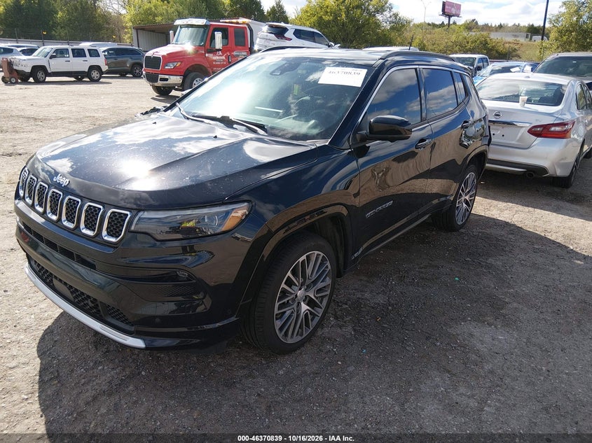Vin: 3c4njdcnxpt551454, lot: 46871173, jeep compass limited 4x4 20232