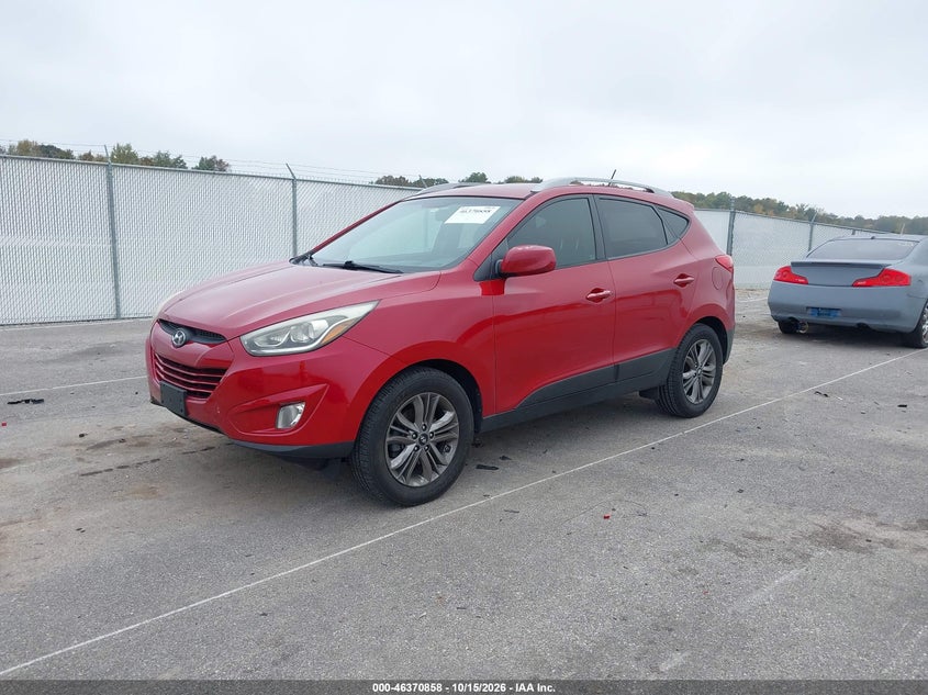 2015 Hyundai Tucson Se, Normal Wear & Tear, IAAI, VIN KM8JU3AG1FU977649 — photo 2