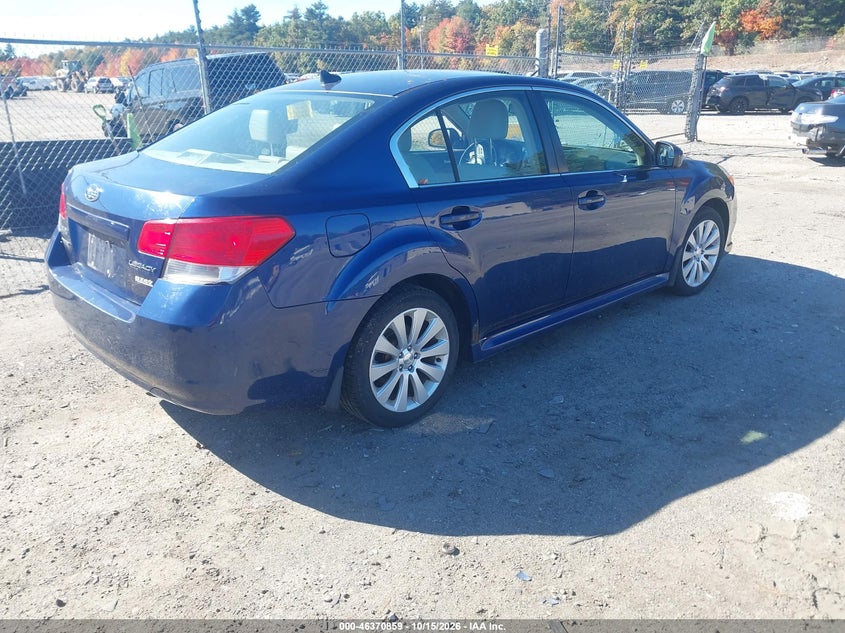 SUBARU LEGACY 2011 VIN 4S3BMBK64B3228367