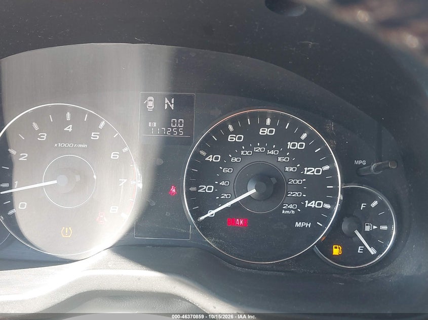 SUBARU LEGACY 2011 VIN 4S3BMBK64B3228367