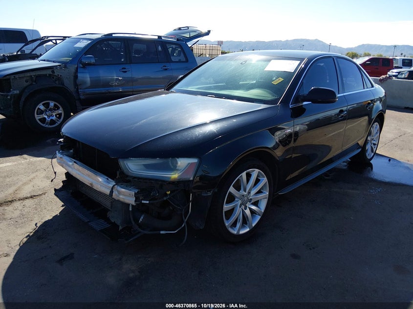 Vin: wauafafl6en003129, lot: 46871198, audi a4 2.0t premium 20142