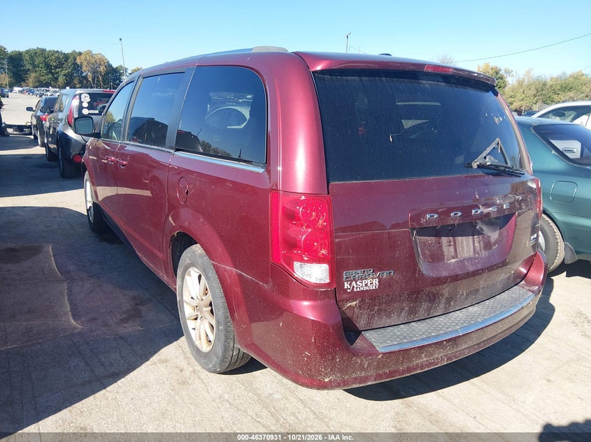 DODGE GRAND CARAVAN 2019 VIN 2C4RDGCG9KR557298