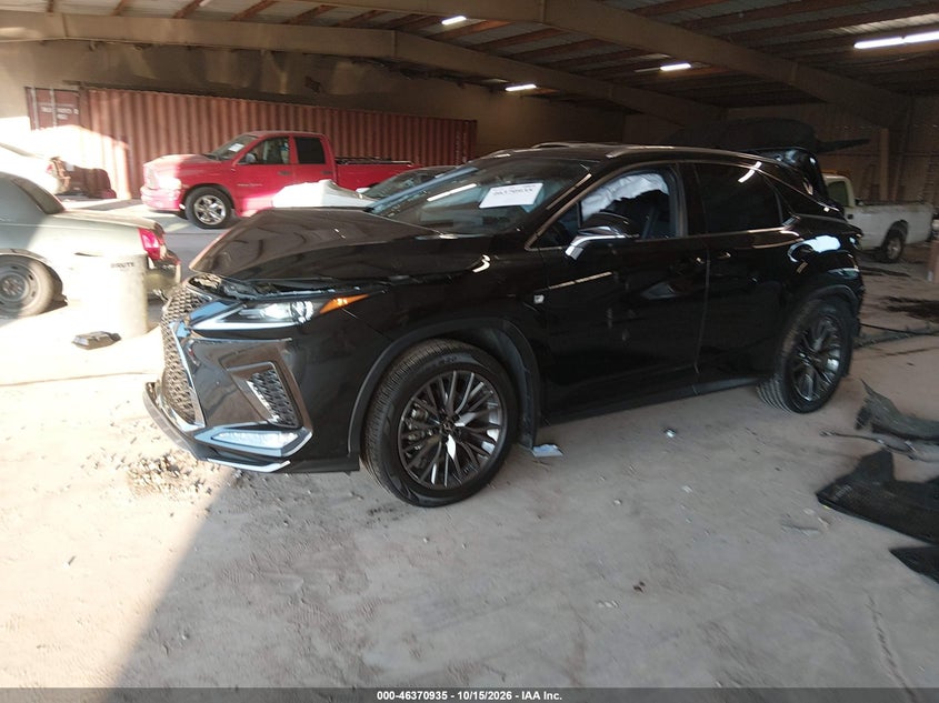 Vin: 2t2yzmda5nc342197, lot: 46871268, lexus rx 350 f sport 20222