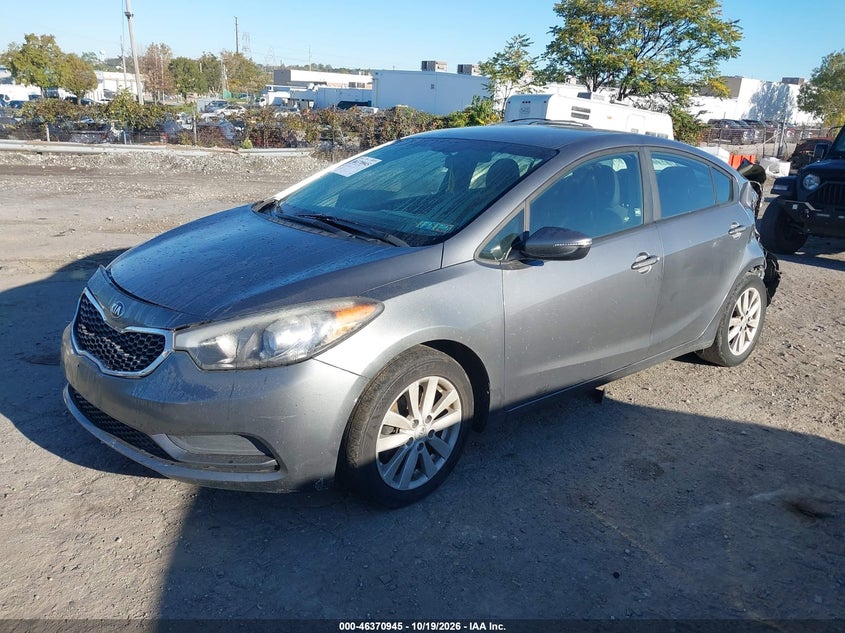 Vin: knafx4a60g5541656, lot: 46871279, kia forte lx 20162