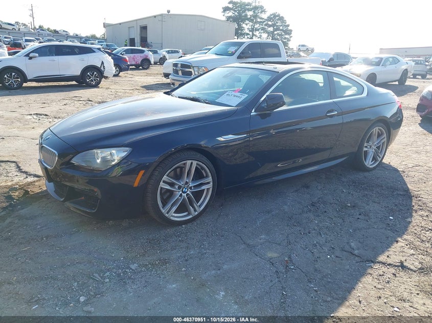 Vin: wbalx3c57cdv77846, lot: 46871284, bmw 650i 20122