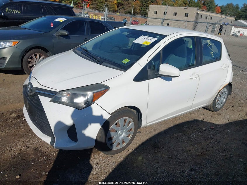 Vin: vnkktud31ha079770, lot: 46871292, toyota yaris l 20172