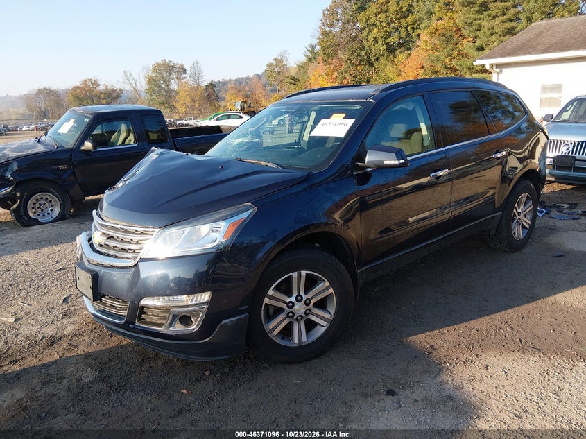 Vin: 1gnkvhkd5gj287520, lot: 46871429, chevrolet traverse 2lt 20162
