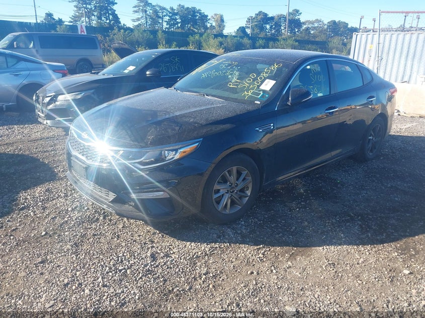 Vin: 5xxgt4l39kg330112, lot: 46871436, kia optima lx 20192