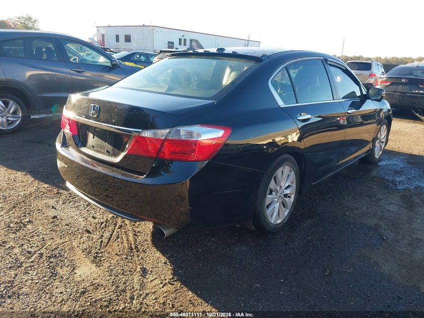 Vin: 1hgcr2f86ea160222, lot: 46871445, honda accord ex-l 20144