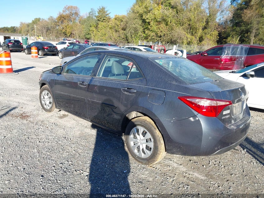 Vin: 2t1burhe5hc919107, lot: 46871480, toyota corolla l 20173