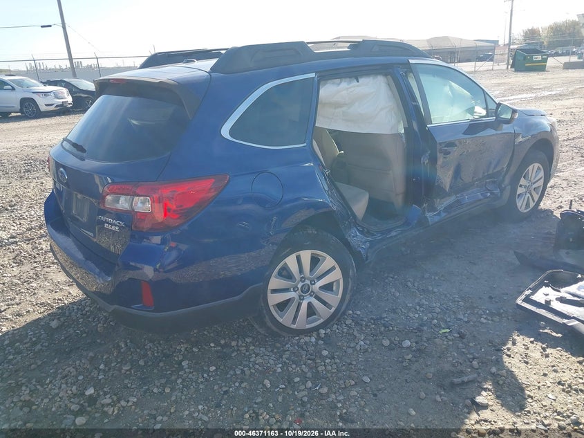 Vin: 4s4bsafc1f3229638, lot: 46871496, subaru outback 2.5i premium 20154