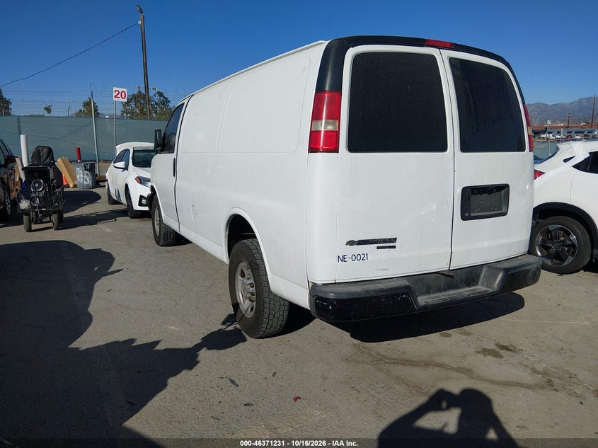 Vin: 1gcwgfff1f1102141, lot: 46871564, chevrolet express 2500 work van 20153