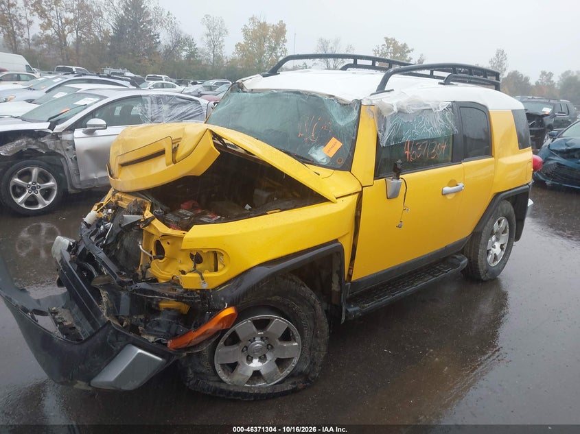 Vin: jtebu4bf7ak073096, lot: 46871637, toyota fj cruiser 20102