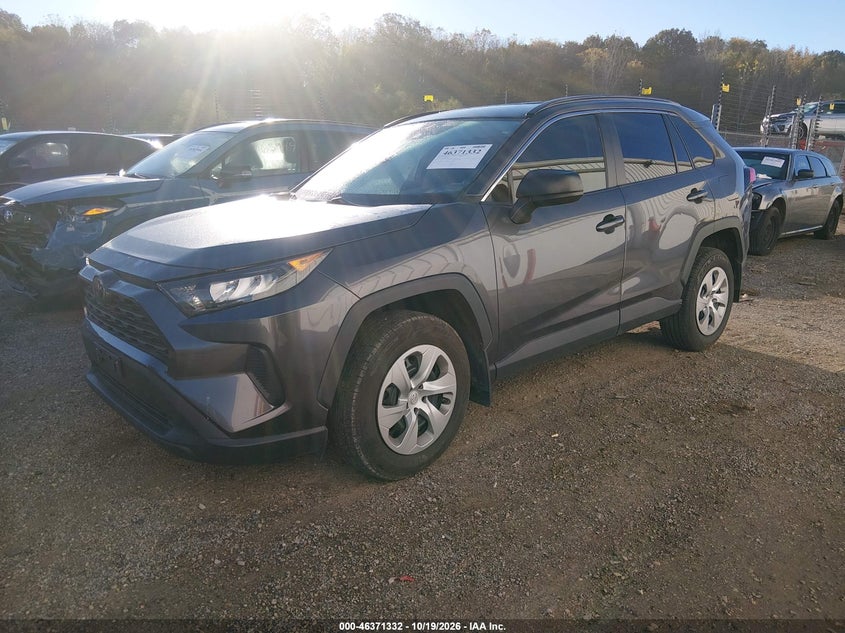 Vin: 2t3h1rfv9lc049674, lot: 46871665, toyota rav4 le 20202