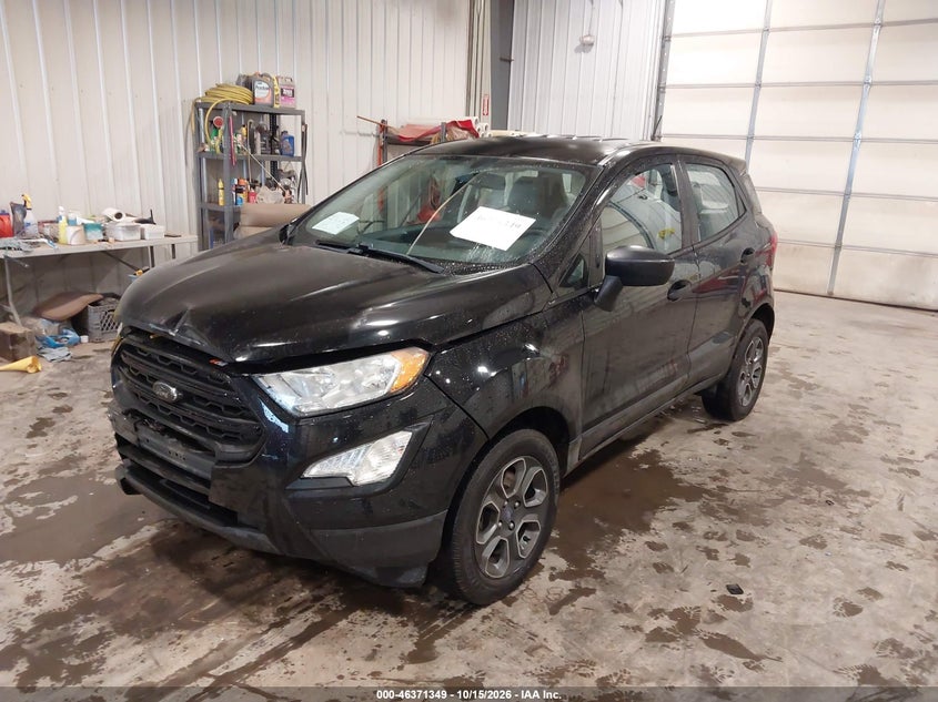 2018 Ford Ecosport S, Удар спереду, IAAI, VIN MAJ6P1SL3JC224002 — фото 2