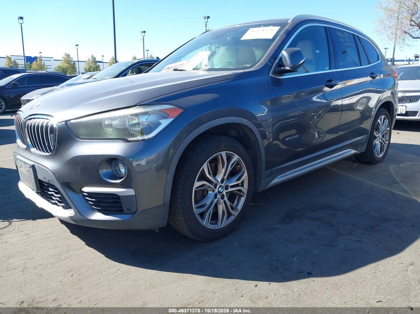 2016 BMW X1 xDrive28I, Right Side, IAAI, VIN WBXHT3C36GP887559 — photo 2