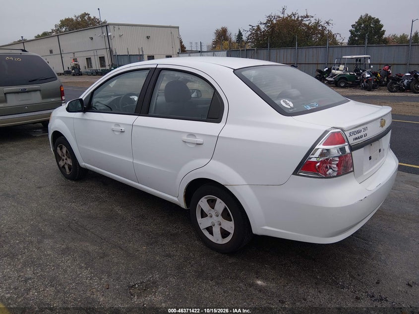 CHEVROLET AVEO 2011 VIN KL1TD5DE0BB250969