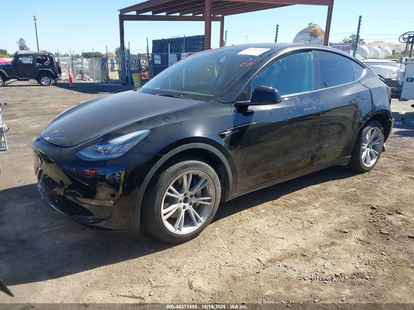 Vin: 7saygdee7nf411918, lot: 46871788, tesla model y long range dual motor all-wheel drive 20222