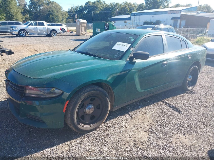 Vin: 2c3cdxag1fh905488, lot: 46871809, dodge charger police 20152