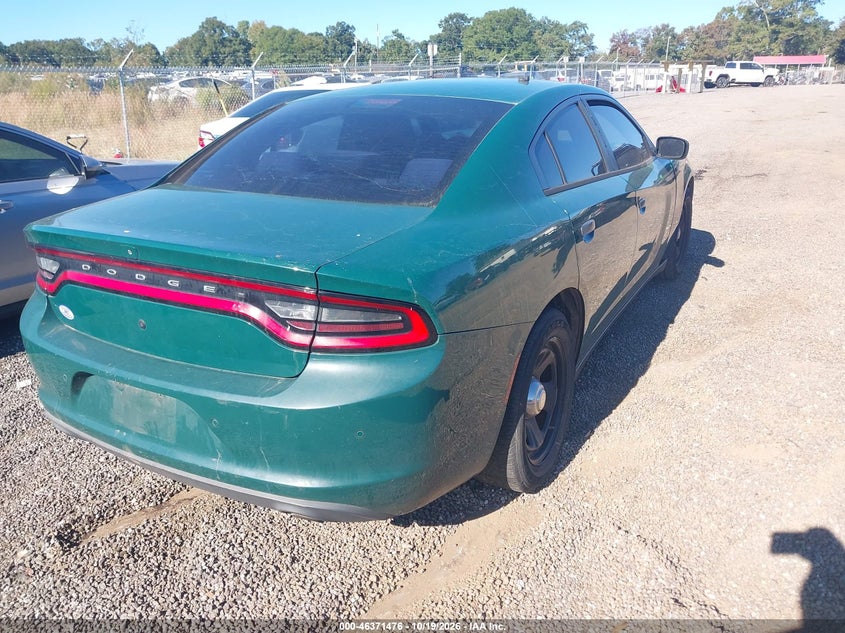 Vin: 2c3cdxag1fh905488, lot: 46871809, dodge charger police 20154