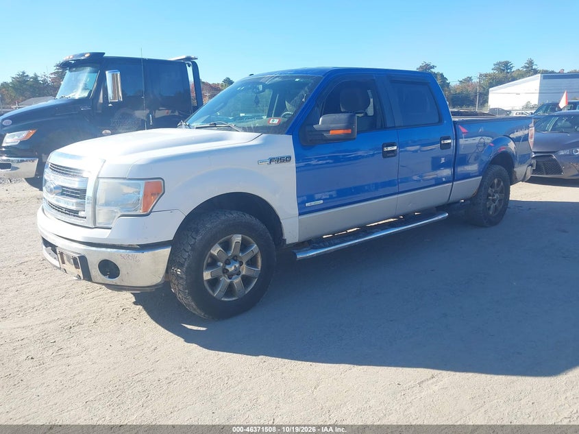 2014 Ford F-150 Xlt, Normal Wear & Tear, IAAI, VIN 1FTFW1ET0EFB54178 — photo 2