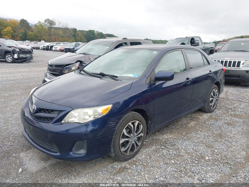 Vin: 2t1bu4eexcc906515, lot: 46871852, toyota corolla le 20122