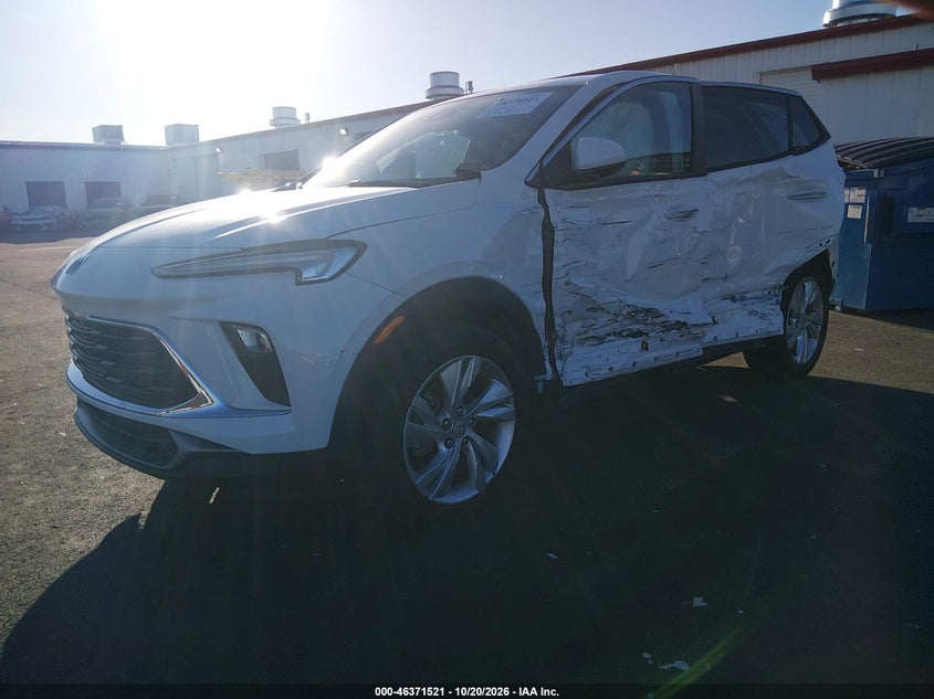 Vin: kl4ambs26rb215820, lot: 46871854, buick encore gx preferred fwd 20242