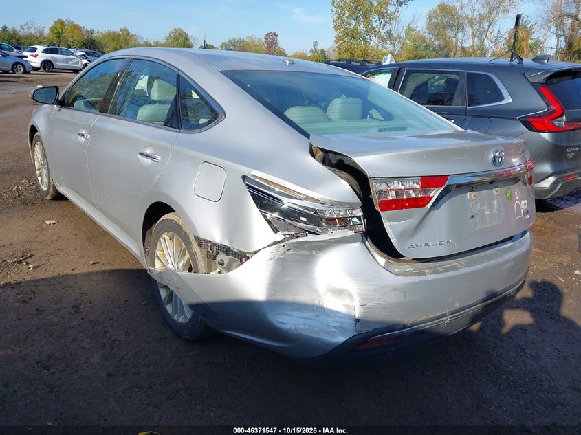 Vin: 4t1bd1eb6du007879, lot: 46871880, toyota avalon hybrid xle touring 20133