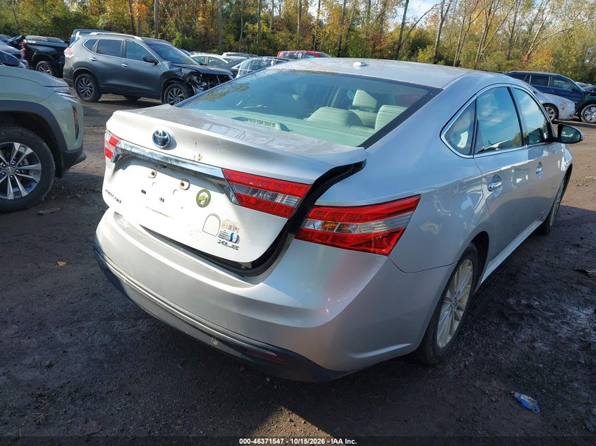 Vin: 4t1bd1eb6du007879, lot: 46871880, toyota avalon hybrid xle touring 20134