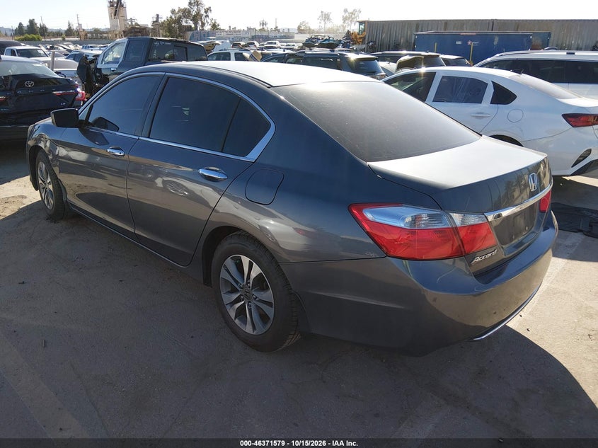 Vin: 1hgcr2f33da162402, lot: 46871912, honda accord lx 20133