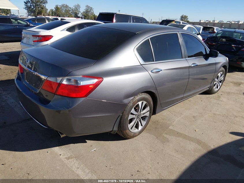 Vin: 1hgcr2f33da162402, lot: 46871912, honda accord lx 20134