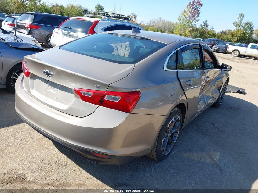 Vin: 1g1zd5st8pf116255, lot: 46871949, chevrolet malibu fwd 1lt 20234