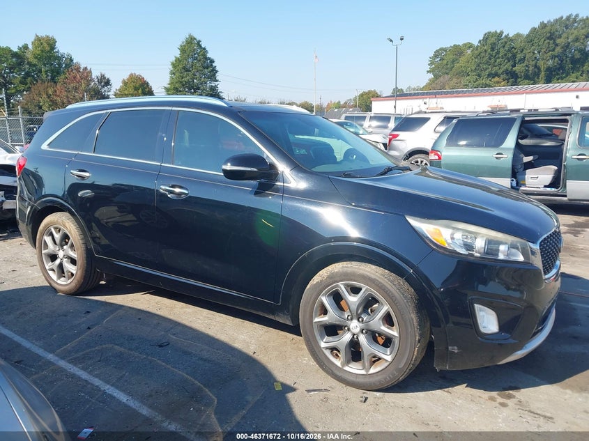 KIA SORENTO 2016 VIN 5XYPK4A59GG031990