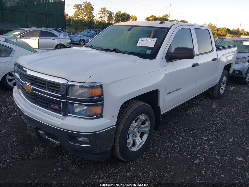 2014 CHEVROLET SILVERADO 1500 VIN 3GCUKREC2EG471945 — фото 2