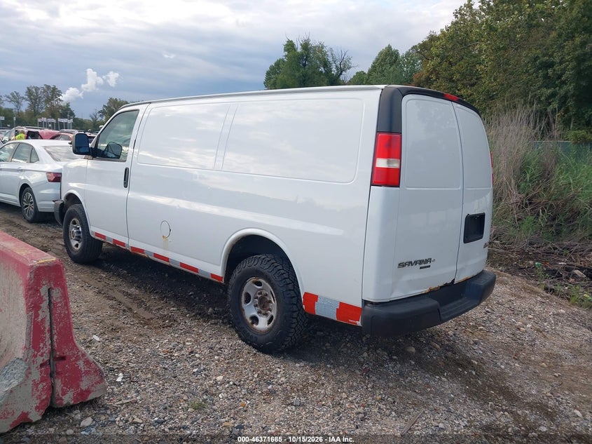 Vin: 1gtw7fca0d1164118, lot: 46872018, gmc savana 2500 work van 20133