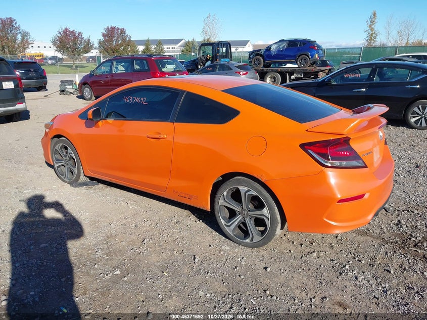 Vin: 2hgfg4a57fh702023, lot: 46872025, honda civic si 20153