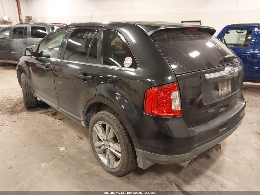 Vin: 2fmdk4kc1eba84874, lot: 46872077, ford edge limited 20143