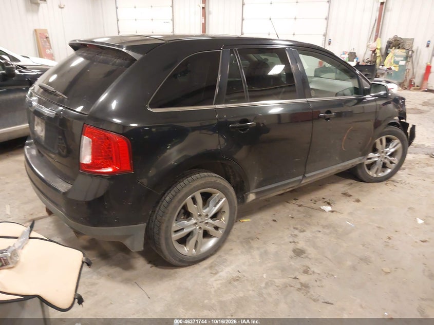 Vin: 2fmdk4kc1eba84874, lot: 46872077, ford edge limited 20144