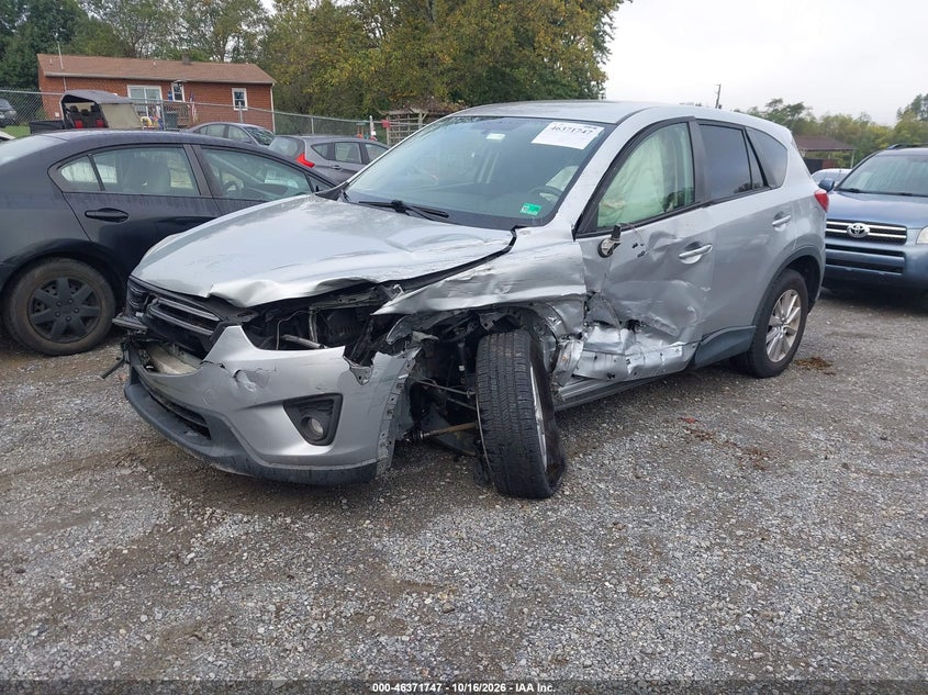 Vin: jm3ke2by3g0830689, lot: 46872080, mazda cx-5 sport 20162