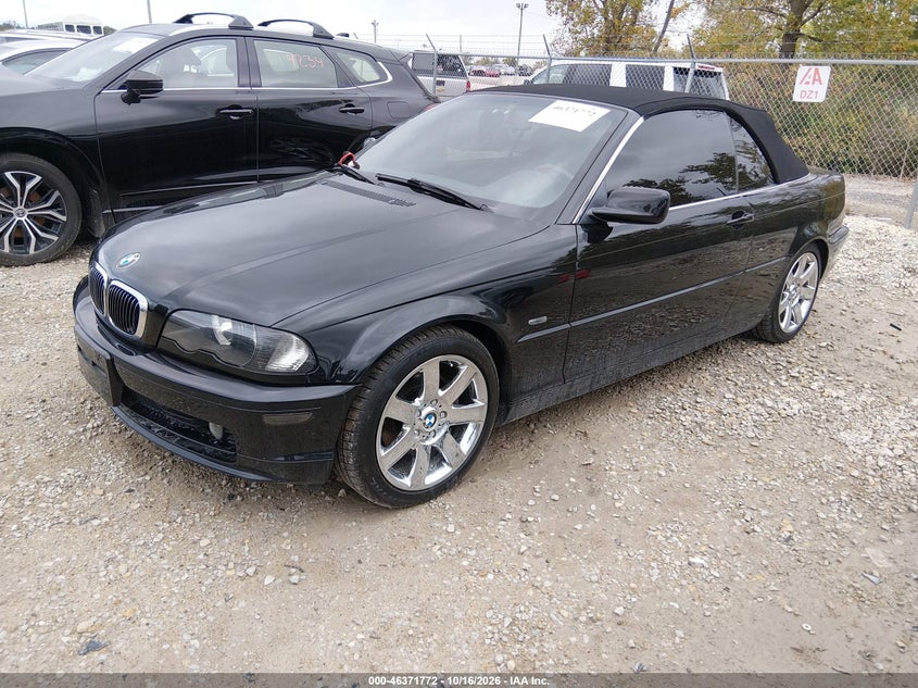 BMW 323CI 2000 VIN WBABR3349YEA83229