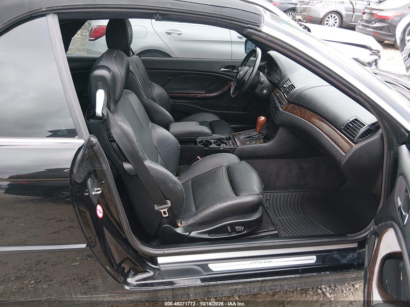 BMW 323CI 2000 VIN WBABR3349YEA83229