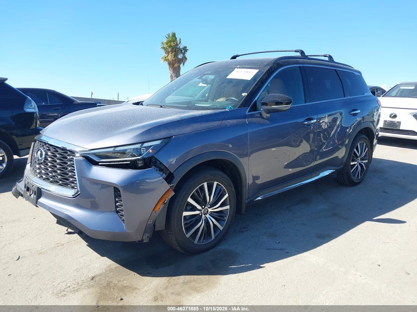 Vin: 5n1dl1hu4nc339724, lot: 46872218, infiniti qx60 autograph awd 20222