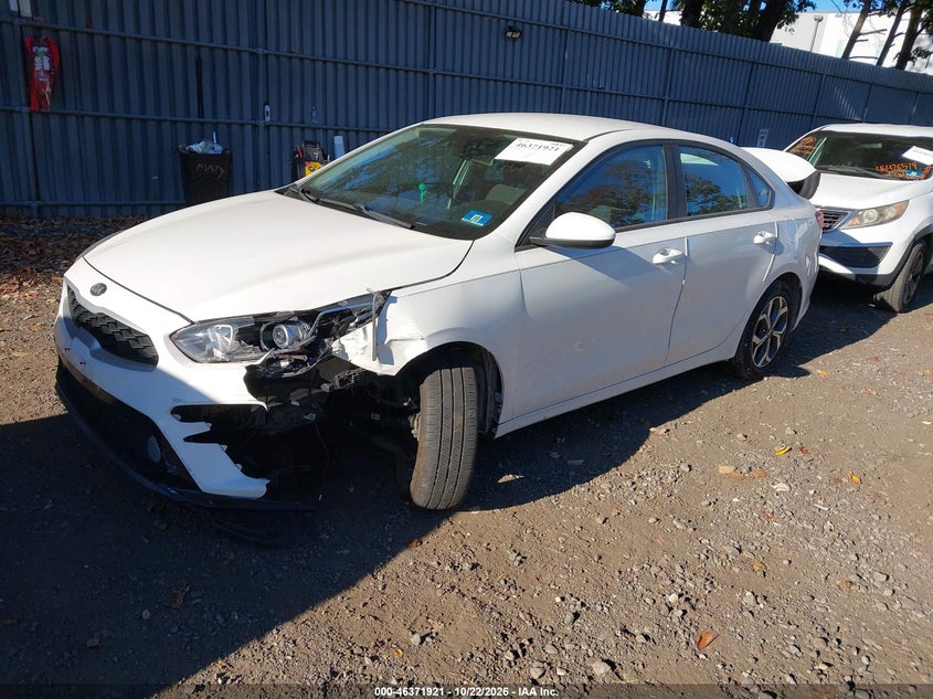 Vin: 3kpf24ad6ke043362, lot: 46872254, kia forte lxs 20192
