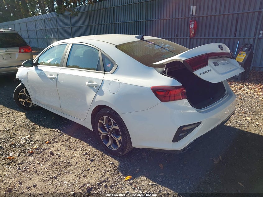 Vin: 3kpf24ad6ke043362, lot: 46872254, kia forte lxs 20193