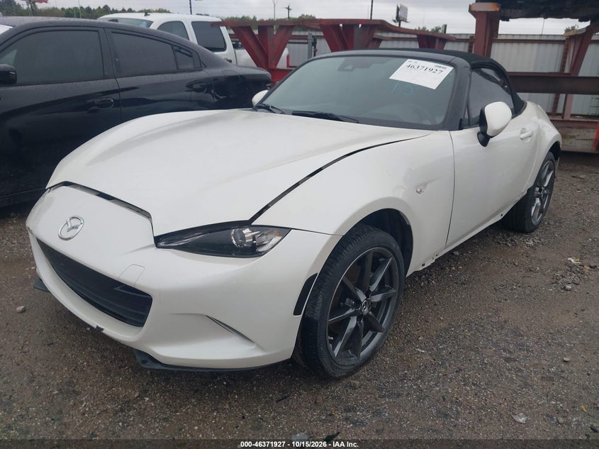 Vin: jm1ndad72n0508744, lot: 46872260, mazda mx-5 miata grand touring 20222