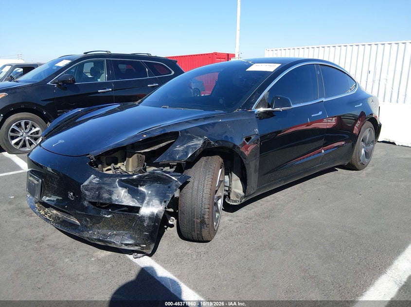 Vin: 5yj3e1eaxkf399431, lot: 46872293, tesla model 3 long range/mid range/standard range/standard range plus 20192