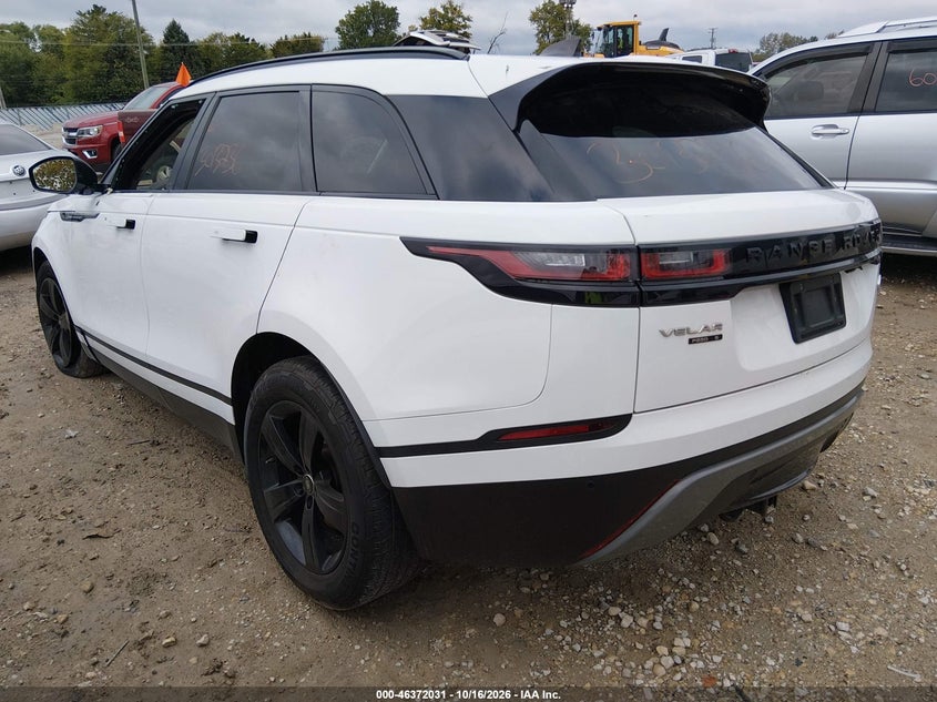 Vin: salyb2rx1ja725796, lot: 46872364, land rover range rover velar p250 s 20183