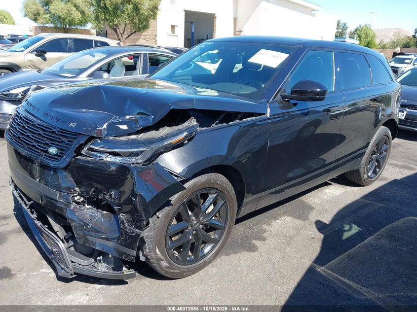 Vin: salyj2ex8sa804697, lot: 46872388, land rover range rover velar p250 s 20252